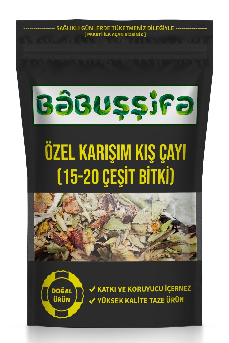 Özel Karışım Karışık Kış Çayı (15-20 Çeşit Bitki)