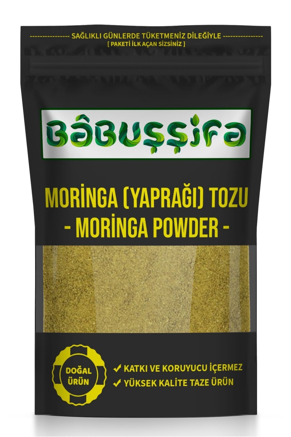 Saf Moringa Yaprağı Tozu / Moringa Powder