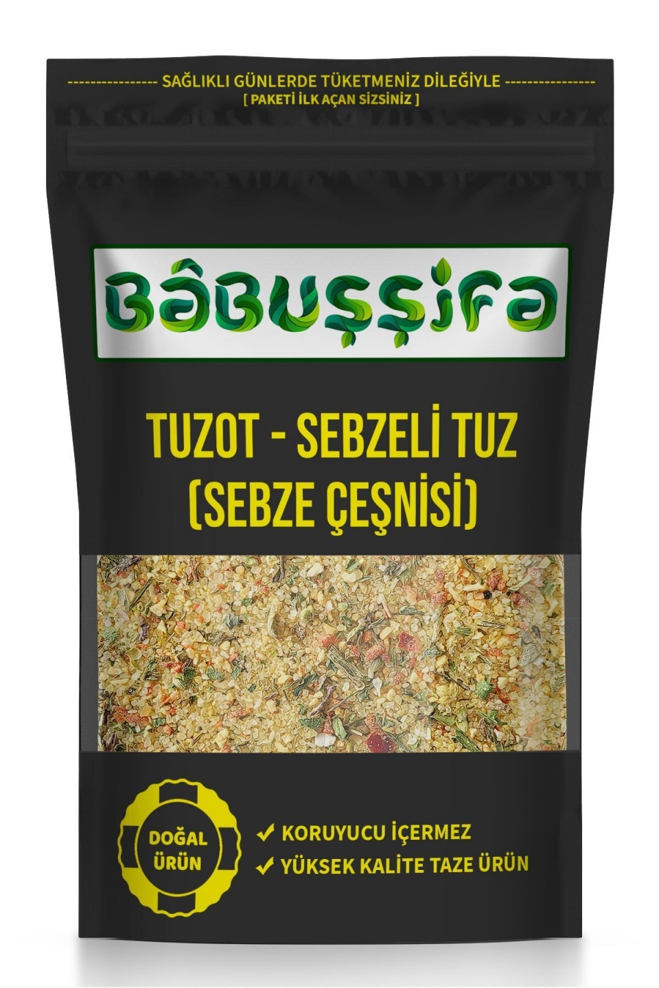 Sebzeli Çeşni / Sebze Çeşnisi Sebzeli Tuz Tuzot