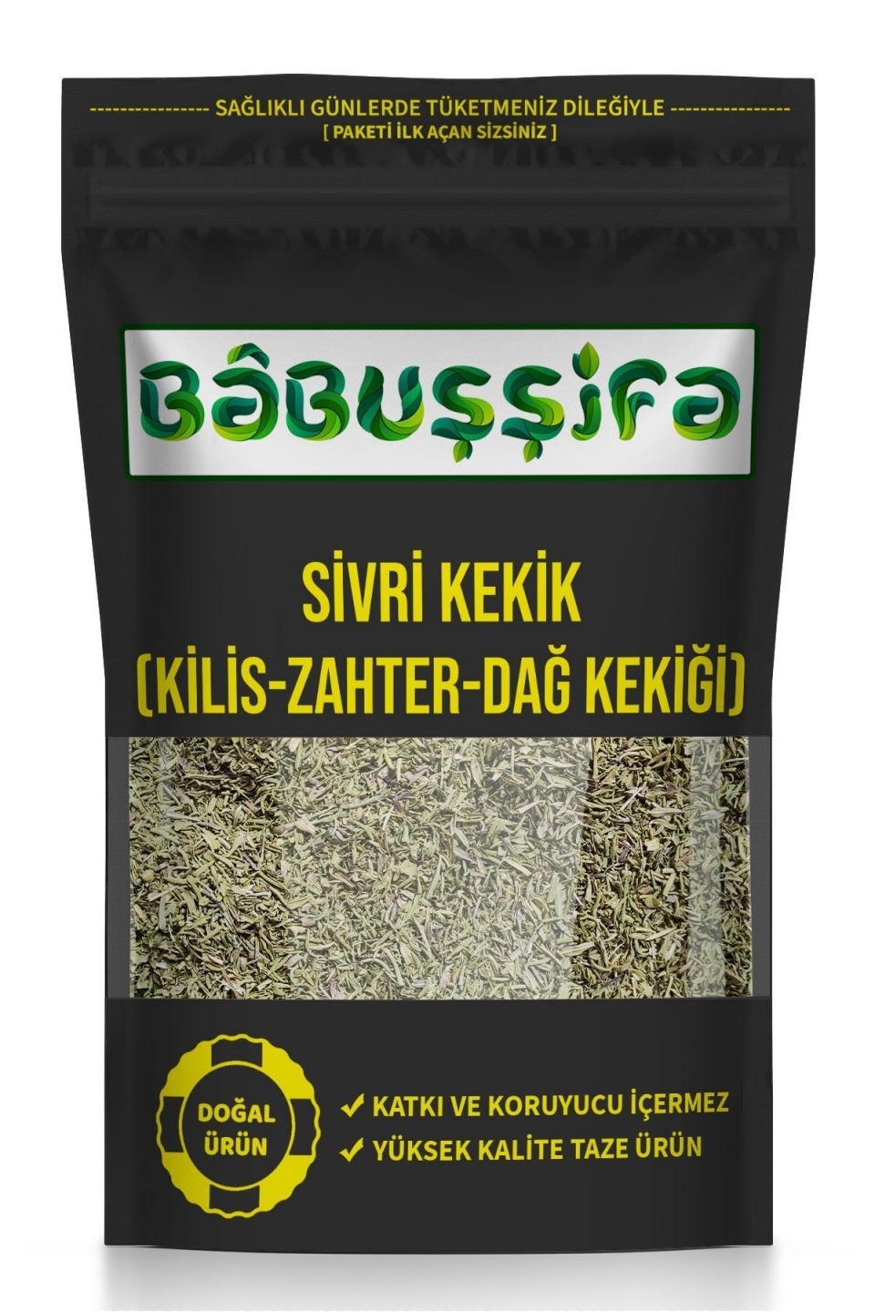 Sivri Kekik / Kilis Zahter Dağ Kekiği