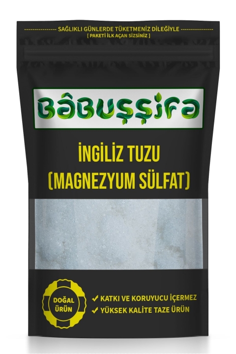 Yenilebilir İngiliz Tuzu Epsom Salt / Magnezyum Sülfat