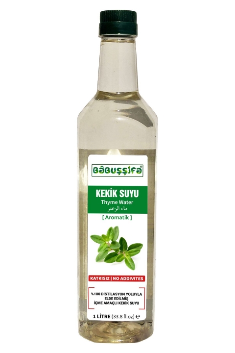 %100 Distilasyon Kekik Suyu İçilebilir Damıtma 1lt