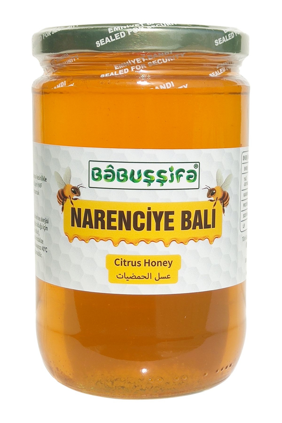 Doğal Narenciye Balı 850gr