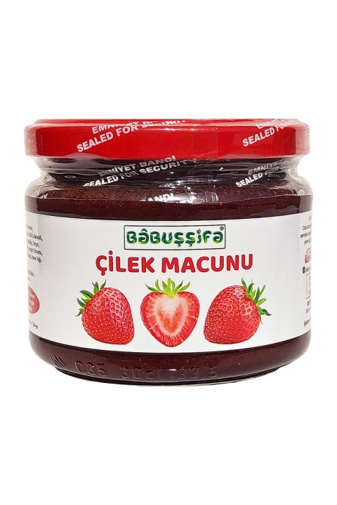 Çilek Macunu Arı Sütlü Ballı Pekmezli Özel Kids Macun - Etkin İçerik 400gr