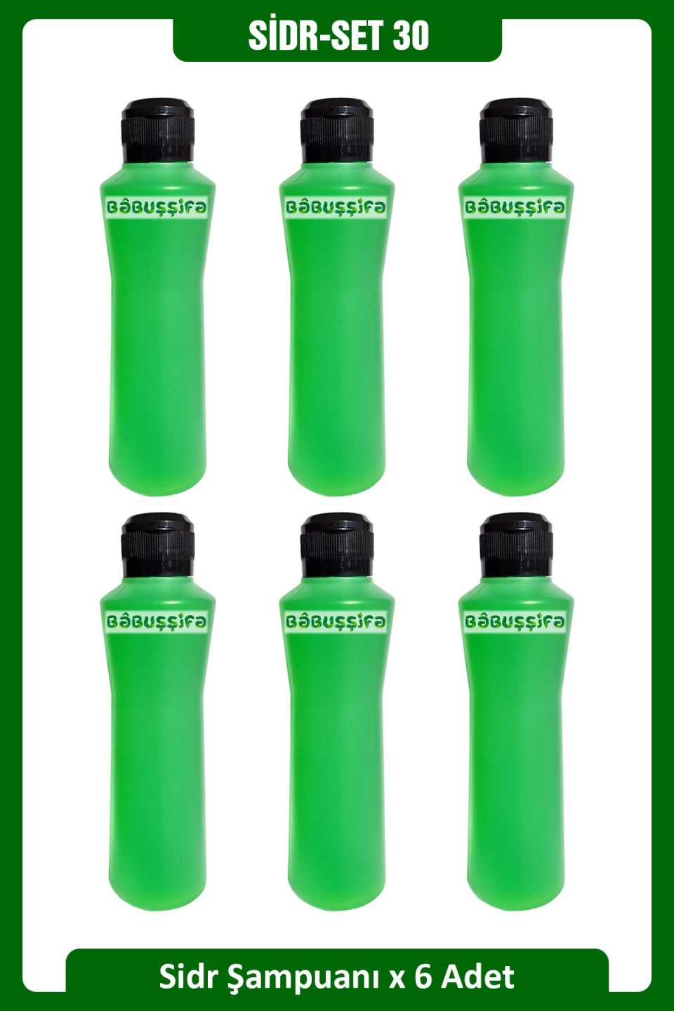 Sidr Seti-30 Orijinal Sidr Şampuanı 250ml 6 adet Es-Sidre