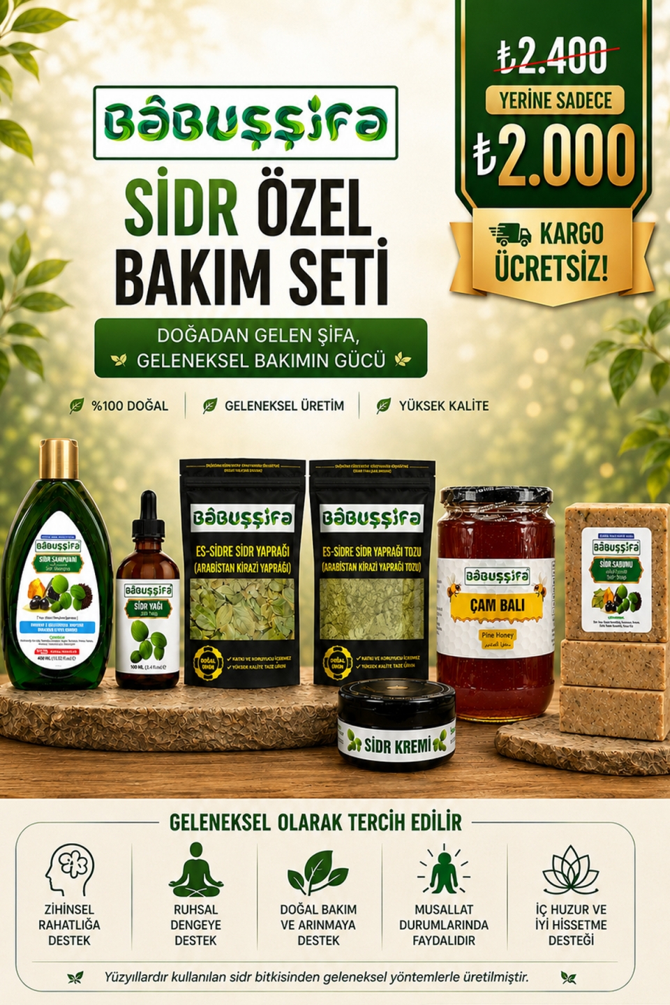 Sidr Özel Bakım ve Terapi Seti
