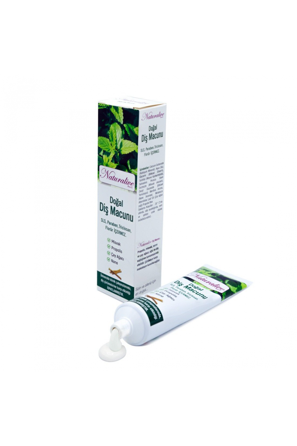 Naturalive Doğal Diş Macunu 100ml
